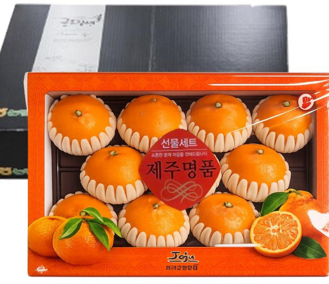 [프리미엄]당도선별 제주 천혜향 선물세트, 1박스, 3kg 선물세트