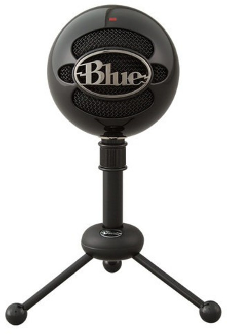 Blue Snowball 雪球 USB 麥克風 Mac/PC 可用, 黑色