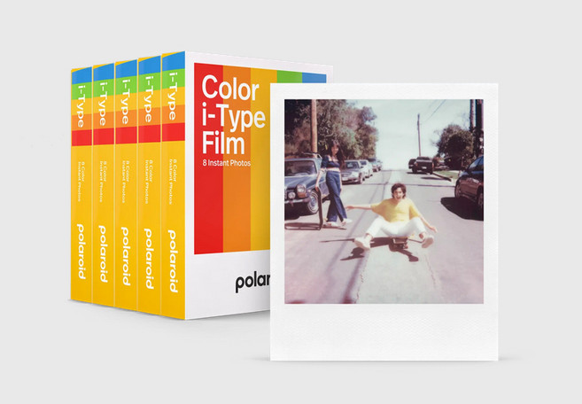 Polaroid Color i-Type Film 彩色白邊 8入裝 拍立得底片, 1個