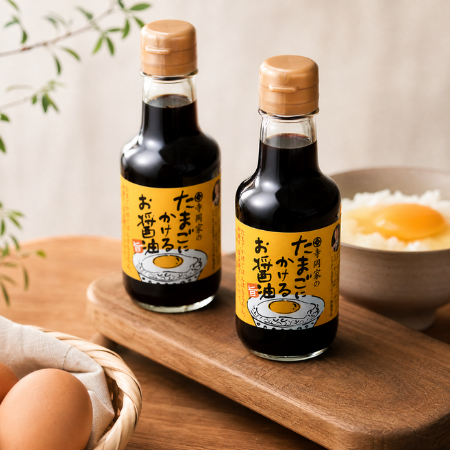 테라오카 계란에 뿌리는 간장소스, 150ml, 2개