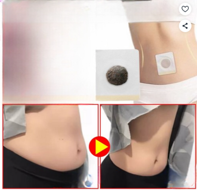 [독일기술] 다이어트 뱃살 복부 패치 셀룰라이트 제거 팔뚝 한방 배꼽 슬리밍 패치 쑥뜸 지방 연소 허벅지 체중 살 감소 바디 관리 스티커 DIET, 1개