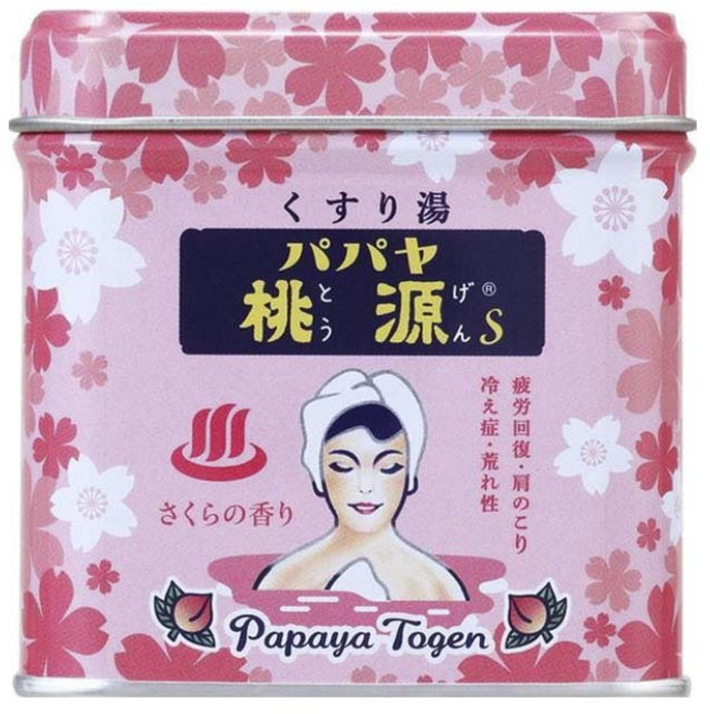 고슈 파파야도원S 쿠스리유 벚꽃 향 캔, 1개, 70g