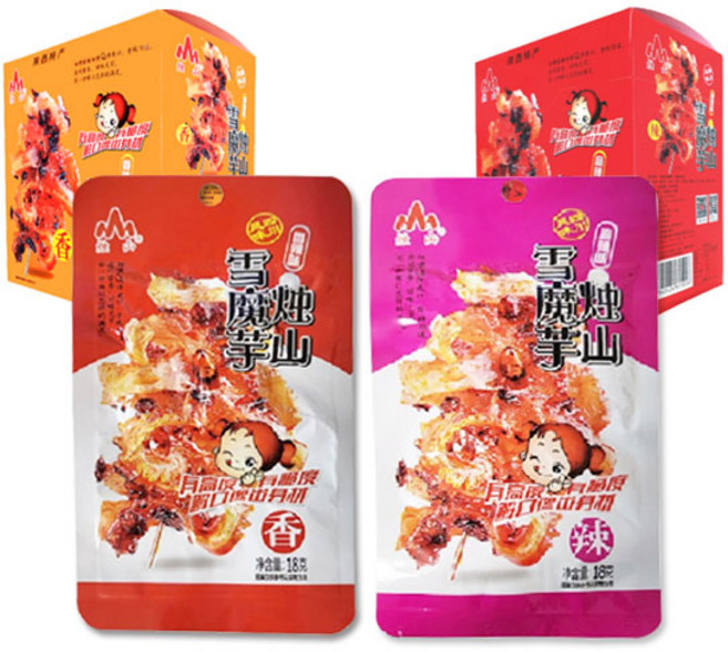 촉산 설모위 설곤약 향라20개입+마라20개입