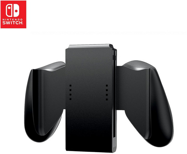 호환 닌텐도 스위치 조이콘그립 핸드 컨트롤러 1P, 블랙, 1개, n1195