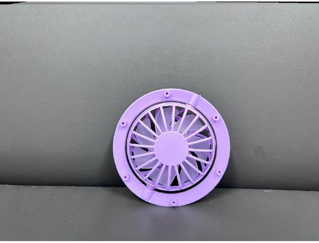 선풍기안정모 장착형 쿨러 여름용 산업안전 헬멧 통풍, 바이올렛