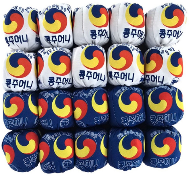 콩주머니 오재미 박터뜨리기 운동회용품 20개세트 체육용품, 20개