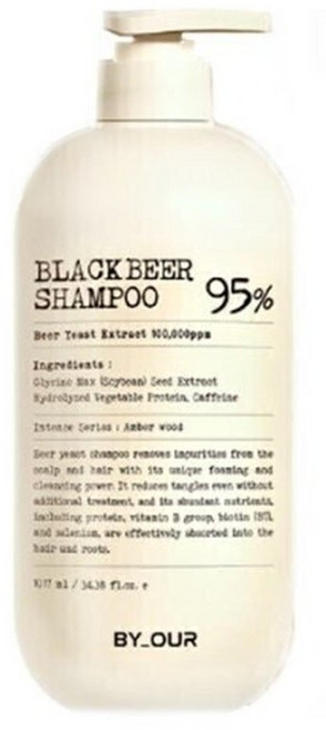 바이아우어 블랙 비어 이스트 샴푸 1017ml, 1개, 1.017L