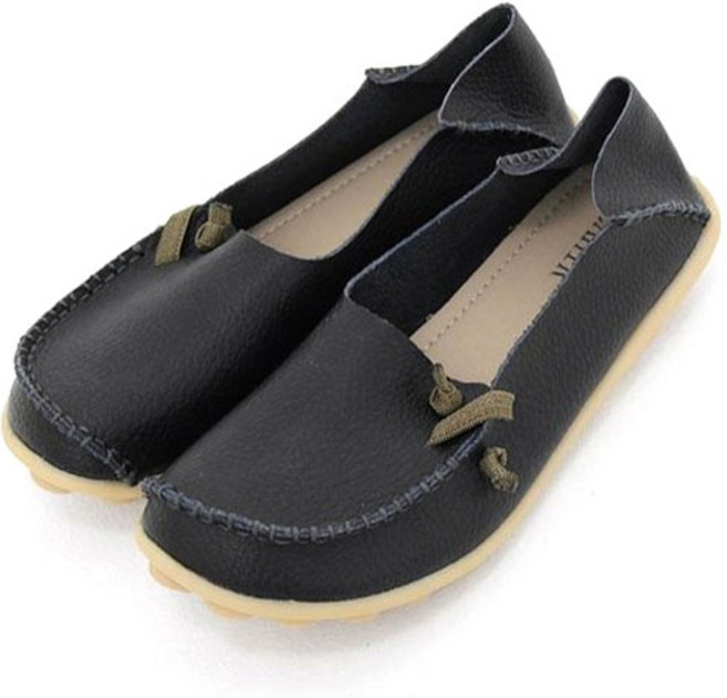 자히르 여성 가죽 매듭 로퍼 단화 Z907