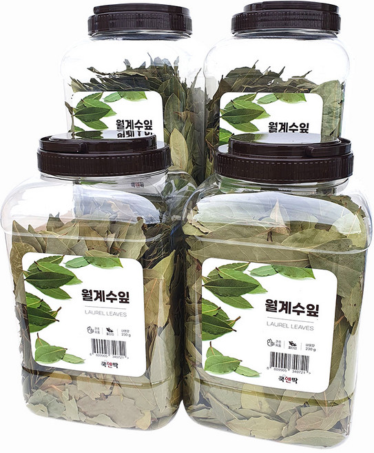 새마원 쿡앤딱 월계수잎 230g 수육잡내제거 천연 향신료, 4개