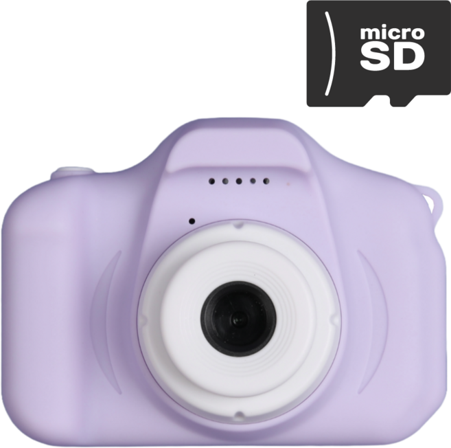 셀카 하이라라 어린이 카메라 키즈 카메라, 라이트퍼플+16메모리