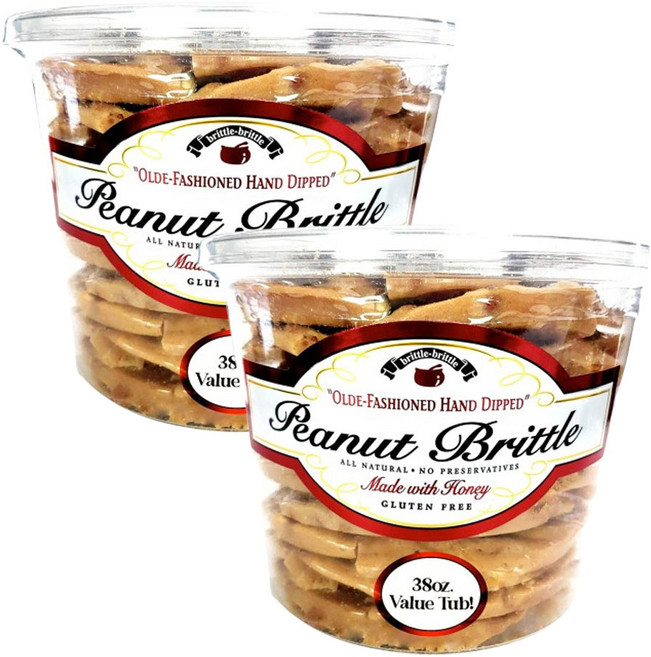땅콩 피넛 브리틀 브리털 Brittle Brittle 1.08Kg 2팩, 2개