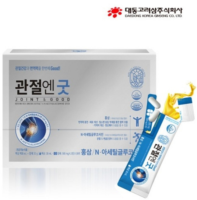 대동고려삼 고려삼 MSM 콘드로이친 정제 액상스틱 30포