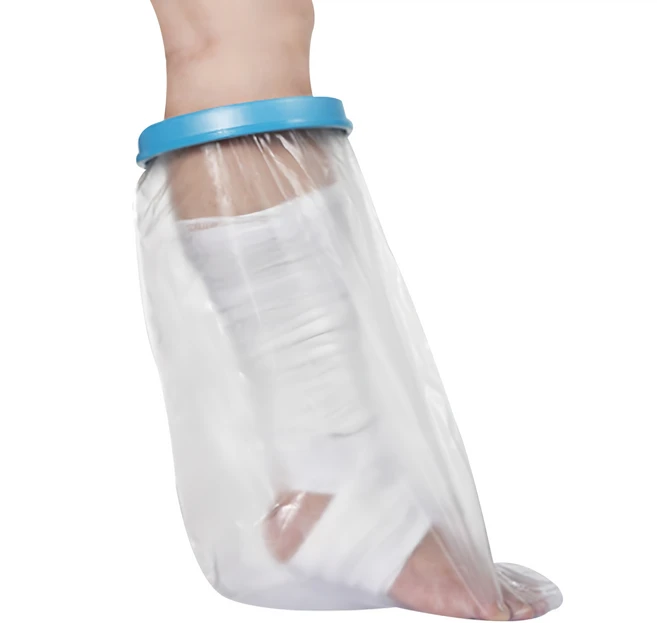 헬스퍼스트 방수 깁스 커버 성인용 다리 M, 1개 - 쿠팡