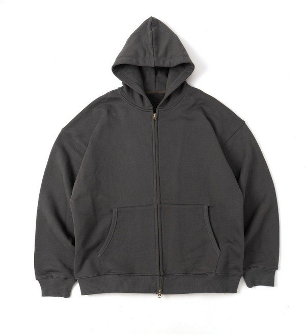 老皮衣櫥 重磅抓絨連帽開衫外套 刷毛休閒外套