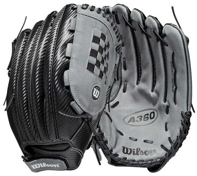 윌슨 A360 포수미트 유소년 야구글러브 포수글러브, 우투-왼손착용