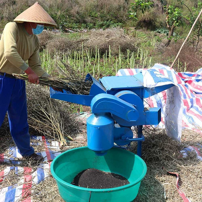 깨터는 기계 들깨 농업용 곡물 쌀 털기 껍질 대용량 고급, 1개, 50형ㅣ수동ㅣ디젤엔진ㅣ휠