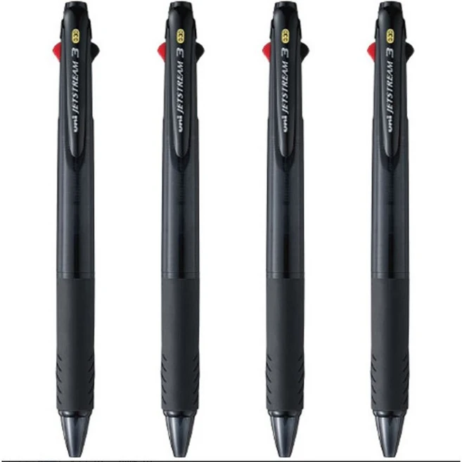 제트스트림 3색 볼펜 0.38mm, TB, 4개 - 쿠팡