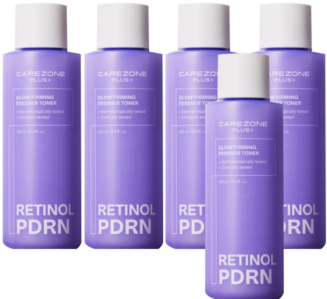 케어존플러스 광채탄력 에센스토너, 5개, 150ml