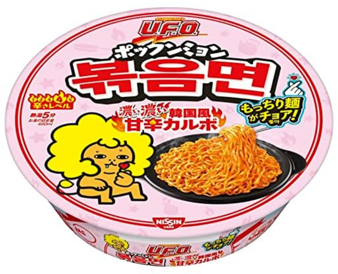 닛신야키소바 U.F.O. 닛신 식품 야키 소바 UFO 뽀쿤면 진한 한국식 달콤한 카보 컵라면 101g12개, 1개, 101g