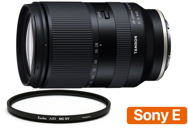 탐론 28-200mm F/2.8-5.6 Di III RXD A071 소니FE 마운트 + 겐코 AIR MC 67mm 필터