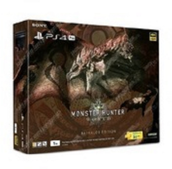 PS4 PRO 프로 몬스터헌터 월드 리오레우스에디션 중고