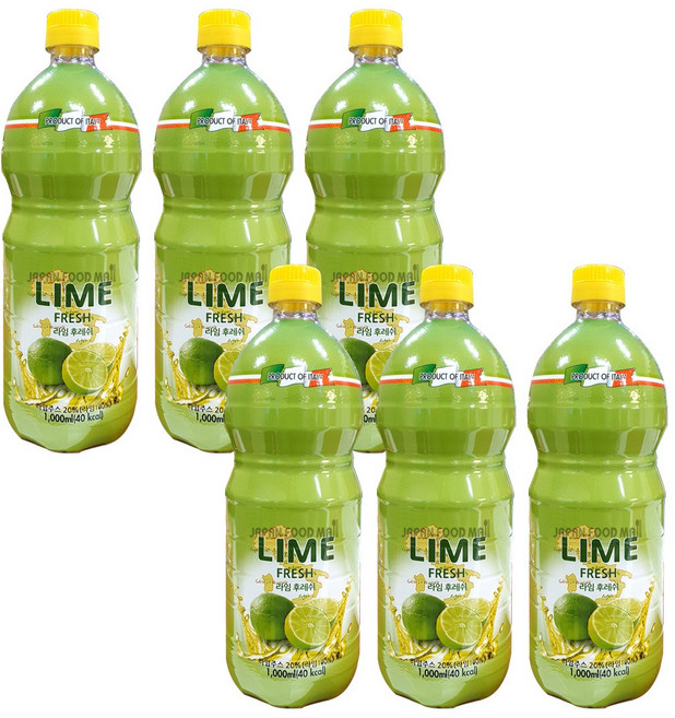 퍼시픽초이스 라임, 1L, 6개