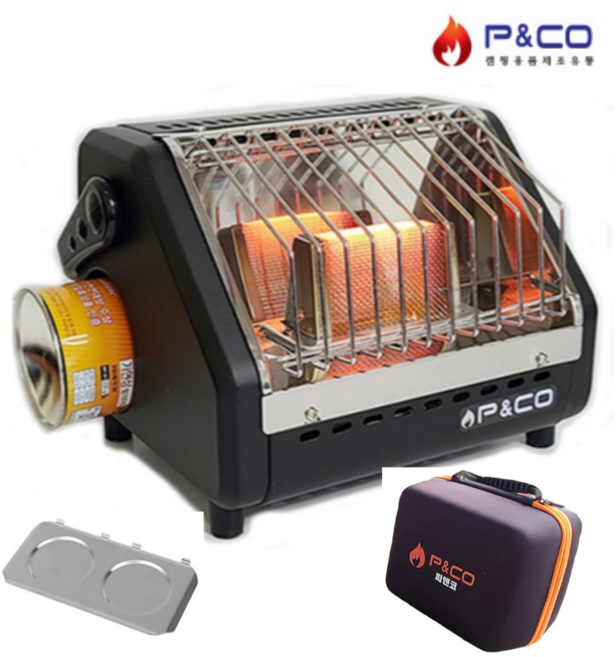 피엔코 포터블 가스히터 캠핑용 열차단판 EVA PH000 버너겸용 가방세트, 1개