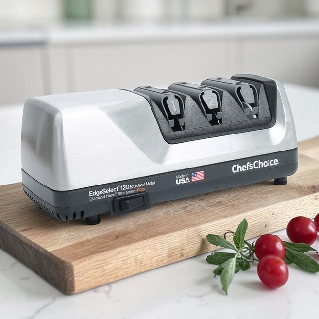 미국 쉐프초이스 No.120 3단 전기 칼갈이 전동 연마기 (메탈), 메탈(No.120), 1개