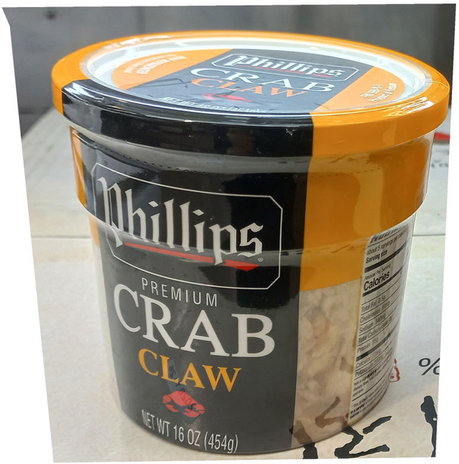 코스트코 필립스 게 집게다리살 아이스포장, 1개, 454g