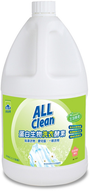 多益得ALL Clean蛋白生物洗衣酵素3785ml, 一入/
