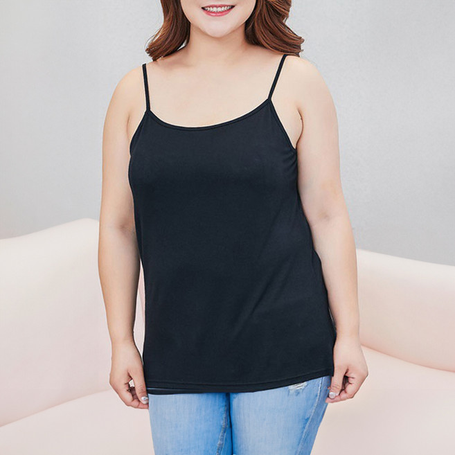 턴키 여성용 빅사이즈 베이직 나시티 SL131