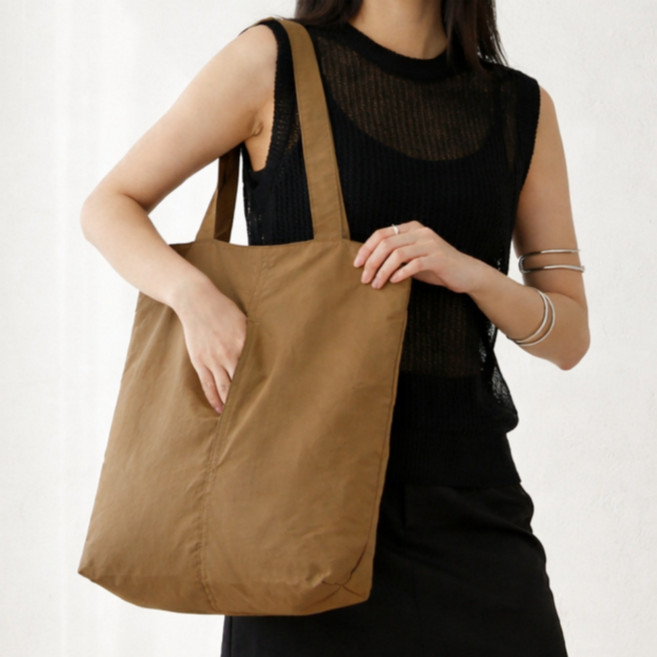 아트니 바스락 나일론 숄더백 에코백 데일리 수납 가벼운 가방