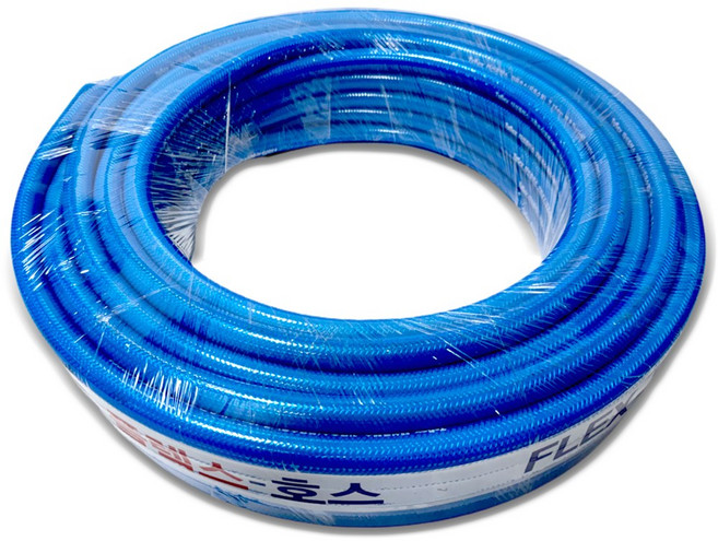 국산 식수용 청편사 호스 15mm X 30M 다용도 말랑이 세차 청소 수도 물호스, 1개