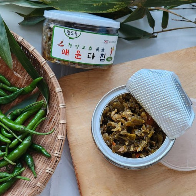 국내산 고추다대기 청양고추볶음 매운다짐 [원산지:국산], 350g, 1개