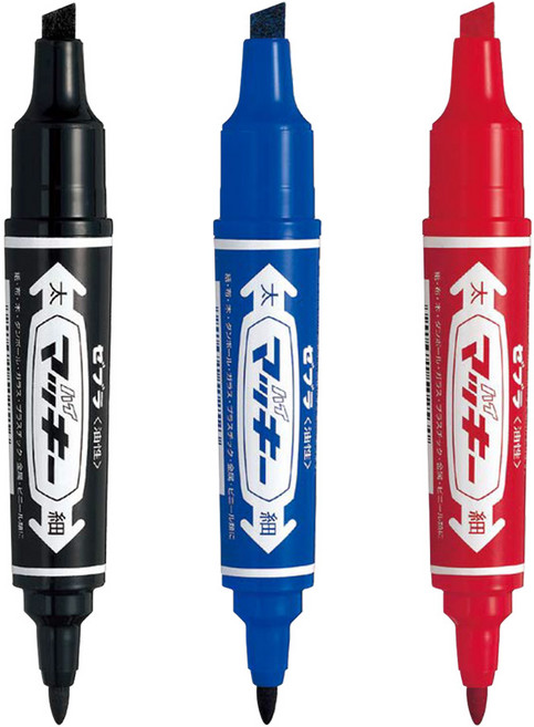 제브라 하이맥키 마카펜 MO-150-MC/유성매직, MO-150-MC-BL/블루