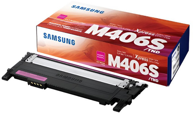 삼성 정품 토너 M406S 빨간색 1500매, 빨강, 1개
