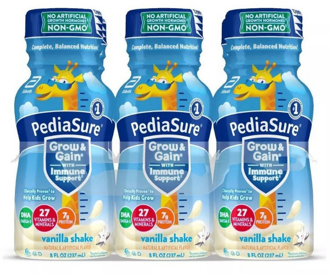 페디아슈어 그로우 & 게인 셰이크 237ml, 6개