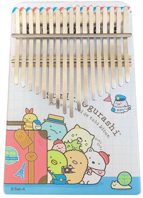 飛翔羽翼樂器行 角落小夥伴 旅行款雙彩 卡林巴琴 梣木板式 (台灣生產), 詳見包裝