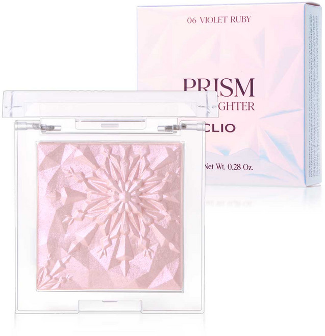 클리오 프리즘 하이라이터 (NEW 색상추가), 1개, 06 바이올렛루비