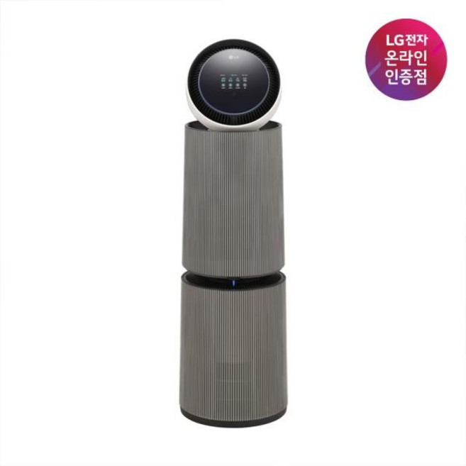 (LG전자) 퓨리케어 AI 오브제컬렉션 360 공기청정기 M7 AS356NSMA (114m2/카밍 베이지), 카밍 베이지