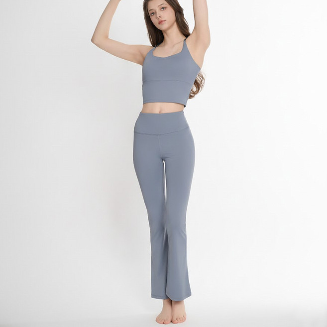 롤리핏 스포츠 플레어 레깅스 요가복 필라테스 하의 부츠컷 하이웨이스트