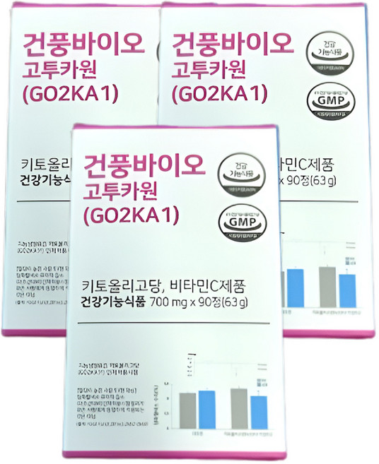 키토 올리고당 식후 혈당 감소에 도움 국내산 원료, 3박스, 30회분