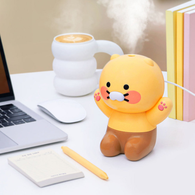 [카카오프렌즈 춘식이 안아줘 가습기] 탁상용가습기 데스크가습기 캐릭터가습기 미니가습기 침실가습기 귀여운가습기 인테리어가습기 신혼부부선물 친구선물, CS-H001