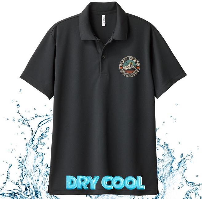 커스텀블랙 KB해피캠퍼 드라이 기능성 쿨 카라티 시원한 반팔티 골프티셔츠 PK 빅사이즈