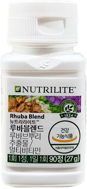 암웨이 루바블렌드 90정 + 새부리형 마스크 2매