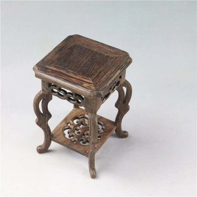 實木 雞翅木 小花架子 盆栽托架 綠植底座, 商品主圖, 1個