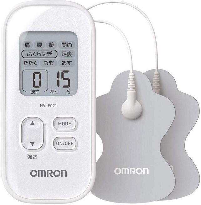 가정용 OMRON 저주파 치료기 화이트 OMRON HV-F021-W, 상세페이지 참조, 상세페이지 참조, 상세페이지 참조, 기타
