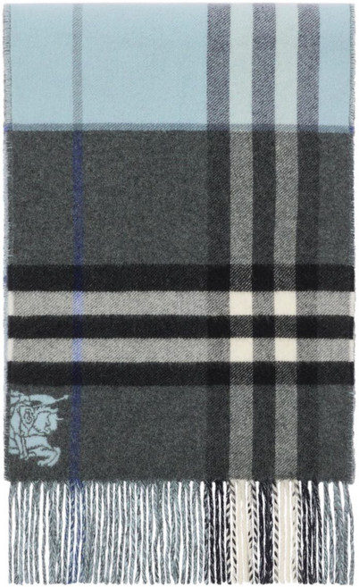버버리 체크 프린지 스카프