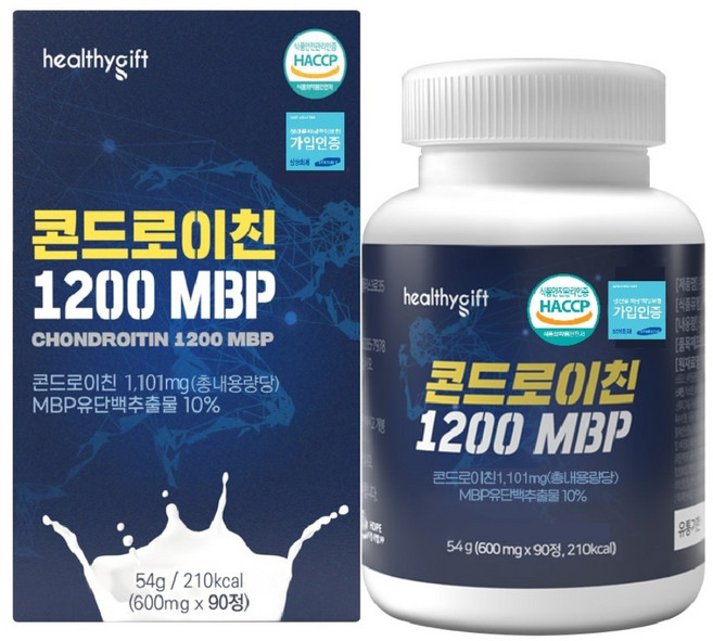 헬씨기프트 콘드로이친 1200 MBP HACCP, 90정, 1개