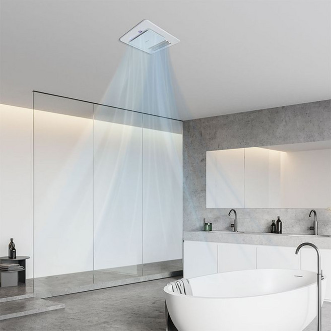 하츠 티오람 미니 HMF-J300 온풍 제습 욕실 화장실 복합 환풍기, 화이트계열